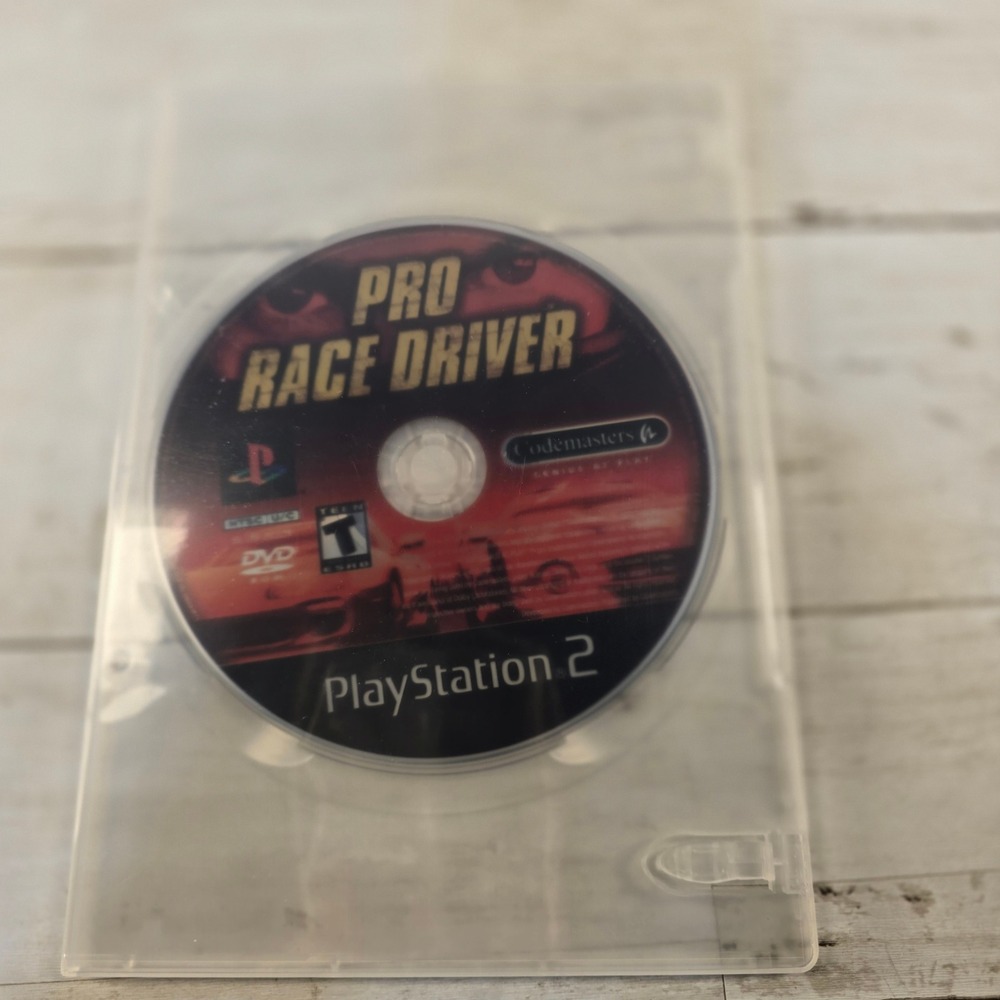 Pro Race Driver Sony PlayStation 2 PS2 Codemasters Racing Video Game Disc Only